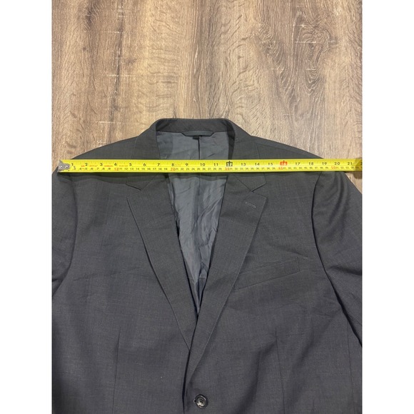 Bonobos Standard Fit Charcoal Grey Blazer Suit Jacket Size 46R 24343-GYU61 - Picture 6 of 10